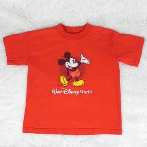 Disney World | Kids Vintage Mickey Mouse Tee XL
